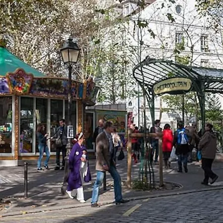Apartment Luxuriant Oasis 1br In The Heart Of Montmartre