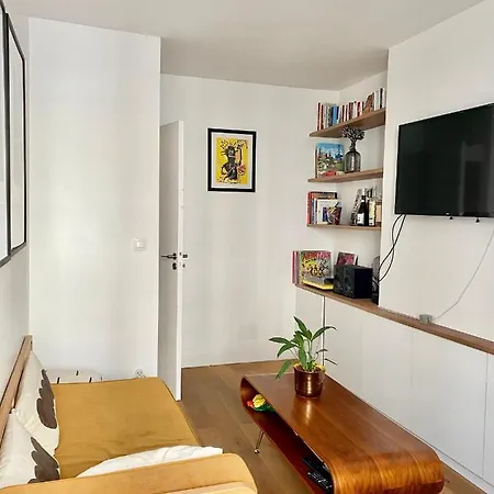 Luxuriant Oasis 1br In The Heart Of Montmartre